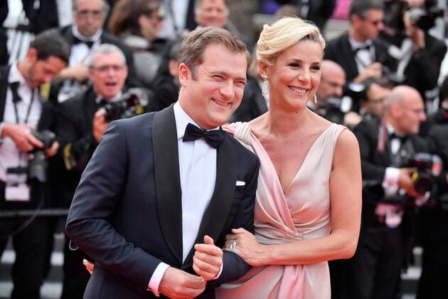 218052 Degun-Paoli Starface 2017-05-26 Etats-Unis 70eme Festival International du Film de Cannes. Montee des Marches du film L amant Double . 70th International Cannes Film Festival. Red Carpet of L amant Double movie . Ferrari, Laurence; Capuçon, Renaud  Copyright: xDegun-Paolix STAR_218052_131