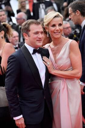 218052 Degun-Paoli Starface 2017-05-26 Etats-Unis 70eme Festival International du Film de Cannes. Montee des Marches du film L amant Double . 70th International Cannes Film Festival. Red Carpet of L amant Double movie . Ferrari, Laurence; Capuçon, Renaud  Copyright: xDegun-Paolix STAR_218052_133