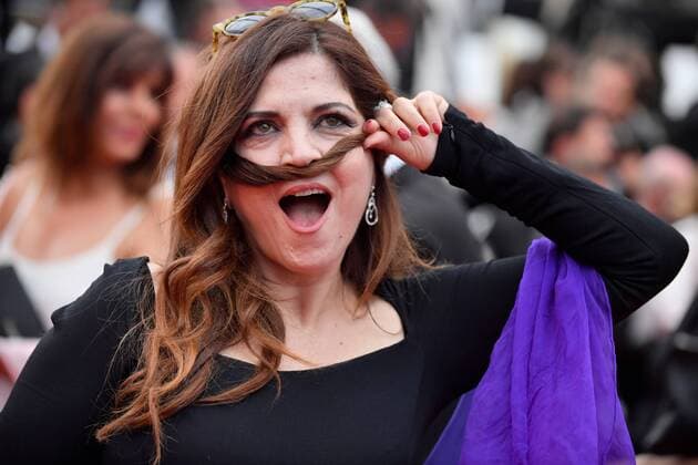 Themen der Woche Bilder des Tages 218052 Degun-Paoli Starface 2017-05-26 Etats-Unis 70eme Festival International du Film de Cannes. Montee des Marches du film L amant Double . 70th International Cannes Film Festival. Red Carpet of L amant Double movie . Jaoui, Agnès  Copyright: xDegun-Paolix STAR_218052_146