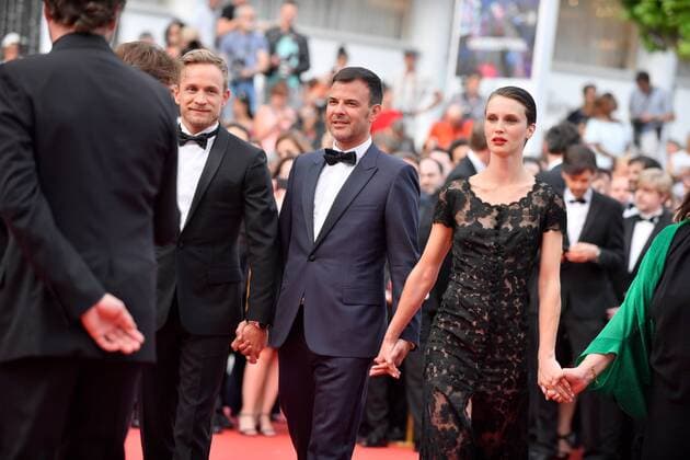 218052 Degun-Paoli Starface 2017-05-26 Etats-Unis 70eme Festival International du Film de Cannes. Montee des Marches du film L amant Double . 70th International Cannes Film Festival. Red Carpet of L amant Double movie . Ozon, François; Bisset, Jacqueline; Renier, Jeremie; Vacth, Marine  Copyright: xDegun-Paolix STAR_218052_150