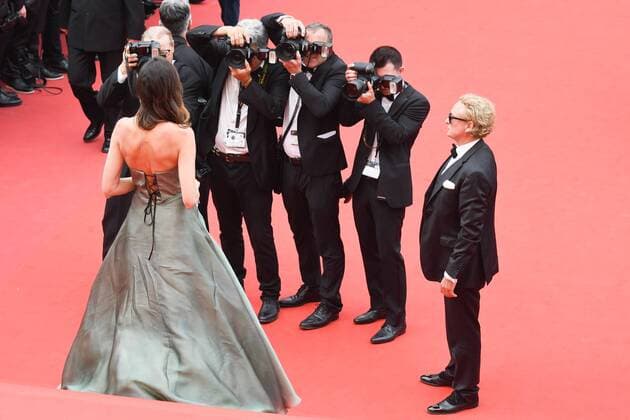218053 Serge Arnal Starface 2017-05-26 Cannes France 70eme Festival International du Film de Cannes. Montee des Marches du film L amant Double . 70th International Cannes Film Festival. Red Carpet of L amant Double movie . DEGUN - PAOLI Spe Pitanguy, Christina ( Chris )  Copyright: xSergexArnalx xStarfacex STAR_218053_008