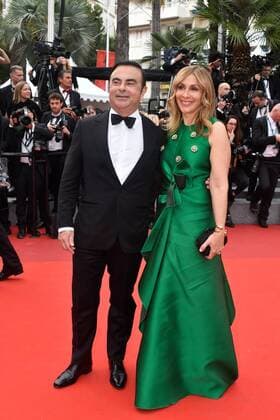 Carlos Ghosn CINEMA : 70 eme Festival de Cannes - Tapis rouge - L amant double - 26 05 2017 LOICThebaud Panoramic 