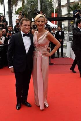 Laurence Ferrari CINEMA : 70 eme Festival de Cannes - Tapis rouge - L amant double - 26 05 2017 LOICThebaud Panoramic 