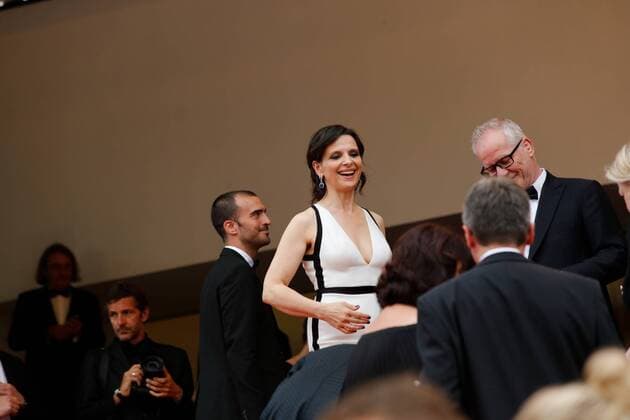 Juliette Binoche CINEMA : 70 eme Festival de Cannes - Tapis rouge - L amant double - 26 05 2017 LOICThebaud Panoramic 