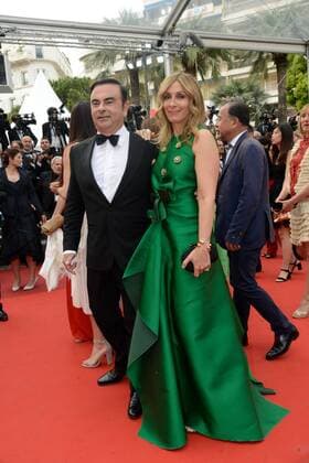 Carlos Ghosn CINEMA : 70 eme Festival de Cannes - Tapis rouge - L amant double - 26 05 2017 LOICThebaud Panoramic 
