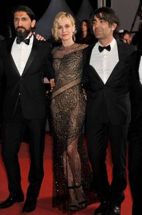 70 Cannes Film Festival 2017, Red carpet film In the Faith . Pictured: Faith Akin, Diane Kruger, Numan Acar  Copyright: xCamillaxMorandi Cannesx xIPAx xCannesx