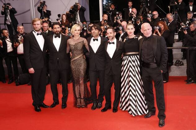 Ulrich Brandhoff, Numan Acar, Diane Kruger, Fatih Akin, Denis Moschitto, Samia Muriel Chancrin and Johannes Krisch at the Aus dem Nichts In the Fade premiere during the 70th Cannes Film Festival at the Palais des Festivals on May 26, 2017 in Cannes, France Foto:xD.xBedrosianx xFuturexImage