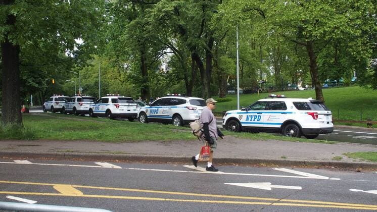 May 26, 2017 - New York, New York, U.S. - Heightened Security at Central Park for the Florida Georgia Line and Nelly concert Good Morning America holds weekly summer concerts in New York s Central Park.This is due to the Manchester England Bombing. ON SPEC New York U.S. - ZUMAct2_ 20170526_zaf_ct2_040 Copyright: xBrucexCotlerx