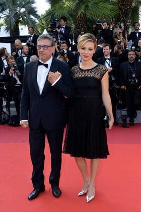 Cannes - Premiere D apres une histoire vraie 70th Cannes Film Festival 2017, Red carpet film Based On A True Story . Pictured: Sergio Castellitto, Jasmine Trinca  Copyright: xSimonexComix xCannesx xIPAx xCannesx