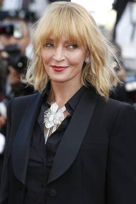 Uma Thurman attending the D apres une histoire vraie Based on a True Story premiere during the 70th Cannes Film Festival at the Palais des Festivals on May 27, 2017 in Cannes, France Foto:xD.xBedrosianx xFuturexImage