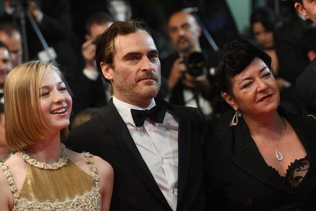 Cannes - Premiere You were never really here 218080 Degun-Paoli Starface 2017-05-27 Cannes France 70eme Festival International du Film de Cannes. Montee du film You were never really here . 70th Intenational Cannes Film Festival. Red Carpet for You were never really here movie . Phoenix, Joaquin; Ramsay, Lynne; Samsonov, Ekaterina  Copyright: xDegun-Paolix STAR_218080_021
