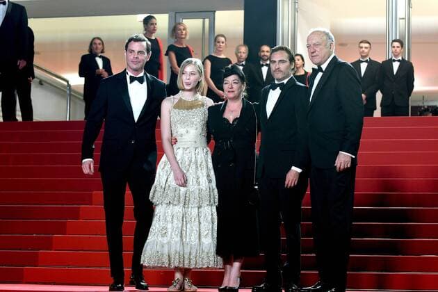 Cannes - Premiere You were never really here 218080 Degun-Paoli Starface 2017-05-27 Cannes France 70eme Festival International du Film de Cannes. Montee du film You were never really here . 70th Intenational Cannes Film Festival. Red Carpet for You were never really here movie . Phoenix, Joaquin; Ramsay, Lynne; Samsonov, Ekaterina  Copyright: xDegun-Paolix STAR_218080_026