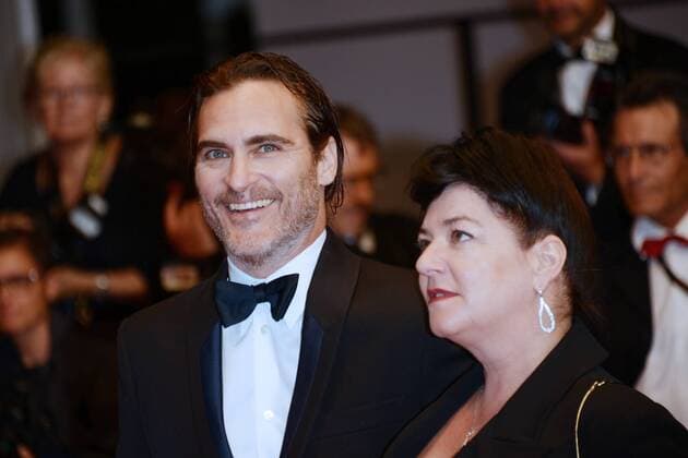 May 27, 2017 - Cannes, France - CANNES, FRANCE - MAY 27: Joaquin Phoenix and Lynne Ramsay attend the You Were Never Really Here screening during the 70th annual Cannes Film Festival at Palais des Festivals on May 27, 2017 in Cannes, France Cannes France - ZUMAi09_ 20170527_zaf_i09_069 Copyright: xFrederickxInjimbertx
