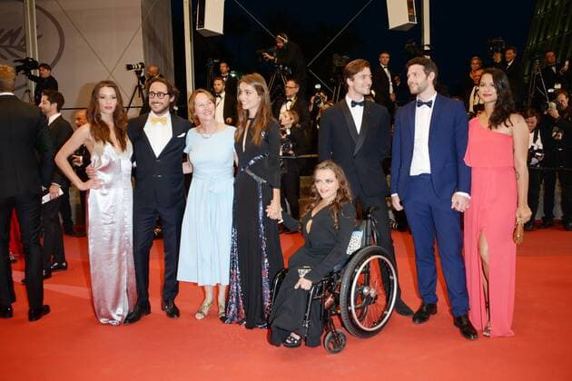 May 27, 2017 - Cannes, France - CANNES, FRANCE - MAY 27: (L-R) Emilie Broussouloux, Thomas Hollande, Segolene Royal and guests attend the You Were Never Really Here screening during the 70th annual Cannes Film Festival at Palais des Festivals on May 27, 2017 in Cannes, France Cannes France - ZUMAi09_ 20170527_zaf_i09_071 Copyright: xFrederickxInjimbertx