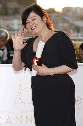 Lynne Ramsey winner of the award for Best Screenplay for the movie You Were Never Really Here at the award winner photocall during the 70th Cannes Film Festival at the Palais des Festivals on May 28, 2017 in Cannes, France Foto:xD.xBedrosianx xFuturexImage