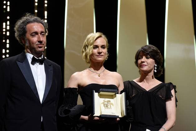 Diane Kruger CINEMA : 70 eme Festival de Cannes - ceremonie de cloture - 28 05 2017 LOICThebaud Panoramic 