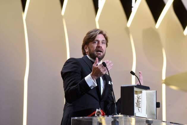 Ruben Ostlund CINEMA : 70 eme Festival de Cannes - ceremonie de cloture - 28 05 2017 LOICThebaud Panoramic 