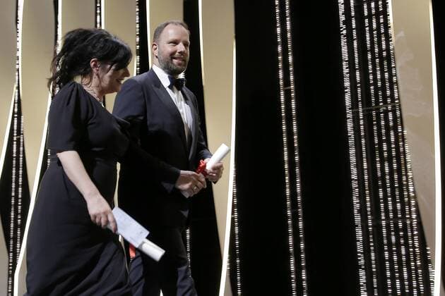 70eme Festival du Film de Cannes - Ceremonie de cloture. Photo: Laurent Guerin E Press Photo Lynne Ramsay;Yorgos Lanthimos Cannes France  521781