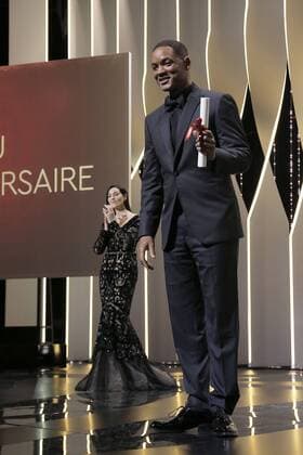 70eme Festival du Film de Cannes - Ceremonie de cloture. Photo: Laurent Guerin E Press Photo Will Smith Cannes France  521781