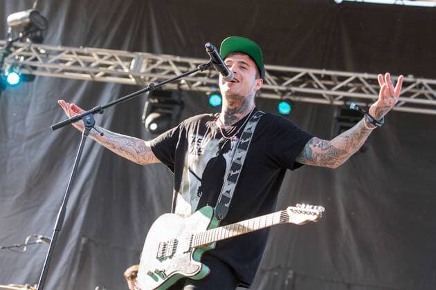 May 28, 2017 - Napa, California, U.S - JOHNNY STEVENS of Highly Suspect during the BottleRock Napa Valley Music Festival in Napa, California Napa U.S. - ZUMAs135 20170528_zap_s135_002 Copyright: xDanielxDeSloverx