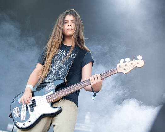 May 28, 2017 - Napa, California, U.S - Bassist TYE TRUJILLO of The Helmets during the BottleRock Napa Valley Music Festival in Napa, California Napa U.S. - ZUMAs135 20170528_zap_s135_043 Copyright: xDanielxDeSloverx