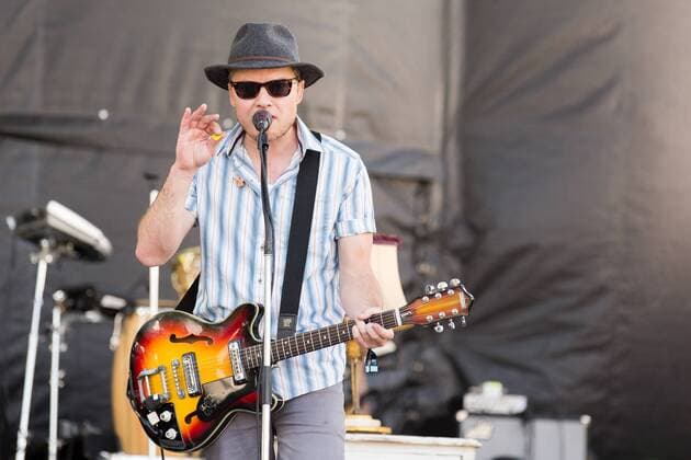May 28, 2017 - Napa, California, U.S - ANTHONY CATALANO of Little Hurricane during the BottleRock Napa Valley Music Festival in Napa, California Napa U.S. - ZUMAs135 20170528_zap_s135_047 Copyright: xDanielxDeSloverx