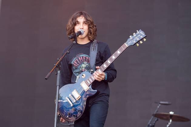 May 28, 2017 - Napa, California, U.S - BRYAN FERRETTI of The Helmets during the BottleRock Napa Valley Music Festival in Napa, California Napa U.S. - ZUMAs135 20170528_zap_s135_064 Copyright: xDanielxDeSloverx