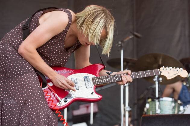 May 28, 2017 - Napa, California, U.S - COLE BECKER of SWMRS during the BottleRock Napa Valley Music Festival in Napa, California Napa U.S. - ZUMAs135 20170528_zap_s135_074 Copyright: xDanielxDeSloverx