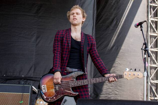 May 28, 2017 - Napa, California, U.S - SEB MUELLER of SWMRS during the BottleRock Napa Valley Music Festival in Napa, California Napa U.S. - ZUMAs135 20170528_zap_s135_076 Copyright: xDanielxDeSloverx