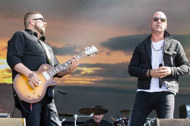 May 28, 2017 - Napa, California, U.S - CHAD TAYLOR, CHAD GRACEY and ED KOWALCZYK of Live during the BottleRock Napa Valley Music Festival in Napa, California Napa U.S. - ZUMAs135 20170528_zap_s135_095 Copyright: xDanielxDeSloverx