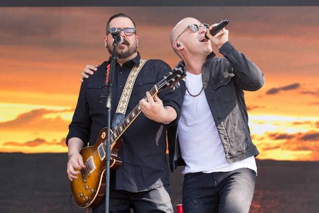 May 28, 2017 - Napa, California, U.S - CHAD TAYLOR and ED KOWALCZYK of Live during the BottleRock Napa Valley Music Festival in Napa, California Napa U.S. - ZUMAs135 20170528_zap_s135_097 Copyright: xDanielxDeSloverx