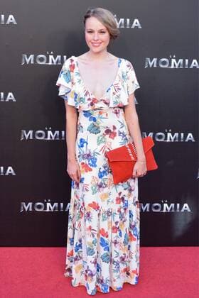 Esmeralda Moya en la premiere de La Momia en Madrid. 588 Diego Puerta Cordon Press Esmeralda Moya at the premiere of The Mummy in Madrid. Cordon Press  DiegoxPuerta