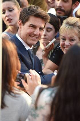 Tom Cruise en la premiere de La Momia en Madrid. 588 Diego Puerta Cordon Press Tom Cruise at the premiere of The Mummy in Madrid. Cordon Press  DiegoxPuerta