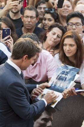 Tom Cruise bei der Premiere des Kinofilms La Momia The Mummy Die Mumie im Cine Callao. Madrid, 29.05.2017 Tom Cruise  Foto:xDyDxFotografosx xFuturexImage