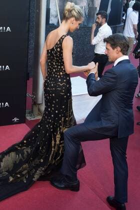 Annabelle Wallis und Tom Cruise bei der Premiere des Kinofilms La Momia The Mummy Die Mumie im Cine Callao. Madrid, 29.05.2017 Annabelle Wallis, Tom Cruise  Foto:xDyDxFotografosx xFuturexImage