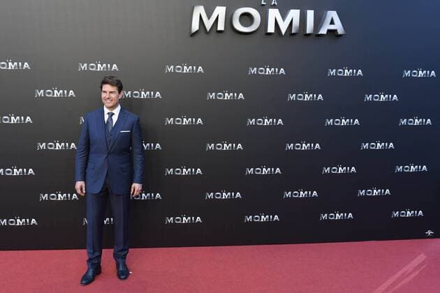 29-05-2017 Mummy Tom Cruise and Director Alex Kurtzman and actor Sofia Boutella and Annabelle Wallis pose as they promote their latest film The Mummy in Madrid, Spain. No Spain  Copyright: xPPE THORTONx