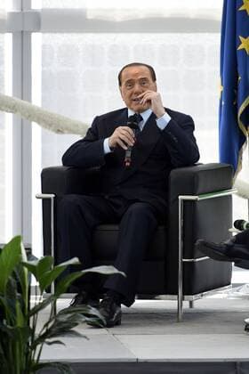 Milan, 30 05 2017 - Rosa Camuna Award Roberto Maroni receives: Silvio Berlusconi and Massimo Moratti in the picture:  Copyright: xSimonaxChiocciax xIPAx xSimonaxChiocciaxFotosickix