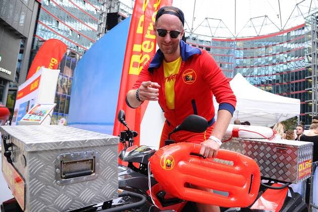 Daniel Termann Ankunft zur Europapremiere des neuen Baywatchfilmes im Sony Center Cinestar in Berlin, am 30.05.2017