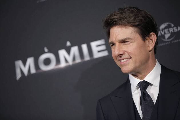 Premiere de Momie au Grand Rex a Paris. Photo: Laurent Guerin E Press Photo Tom Cruise Paris France  522089
