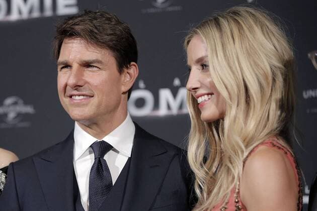 Premiere de Momie au Grand Rex a Paris. Photo: Laurent Guerin E Press Photo Tom Cruise;Annabelle Wallis Paris France  522089