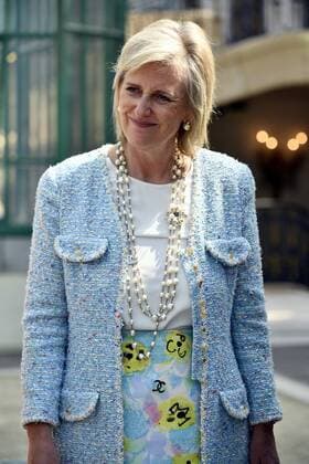 Princess Astrid of Belgium pictured during a ceremony for the Queen Paola Award 2015-2016 (Koningin Paolaprijs - Prix Reine Paola) for education, at the royal castle in Laken Laeken, Brussels, Wednesday 31 May 2017. This year s themes are sciences, mathematics and technology.  ERICxLALMAND 05106849