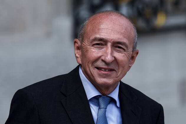 - French council of ministers - 31 05 2017 - France Ile-de-France (region) Paris - Gerard Collomb at the exit of the french Council of Ministers of Wednesday 31 May 2017  JulienxMattiax xLexPictorium LePictorium_0160312