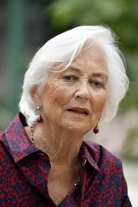Queen Paola of Belgium pictured during a ceremony for the Queen Paola Award 2015-2016 (Koningin Paolaprijs - Prix Reine Paola) for education, at the royal castle in Laken Laeken, Brussels, Wednesday 31 May 2017. This year s themes are sciences, mathematics and technology.  ERICxLALMAND 05106963