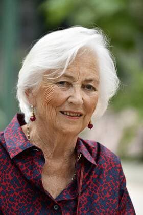 Queen Paola of Belgium pictured during a ceremony for the Queen Paola Award 2015-2016 (Koningin Paolaprijs - Prix Reine Paola) for education, at the royal castle in Laken Laeken, Brussels, Wednesday 31 May 2017. This year s themes are sciences, mathematics and technology.  ERICxLALMAND 05106954