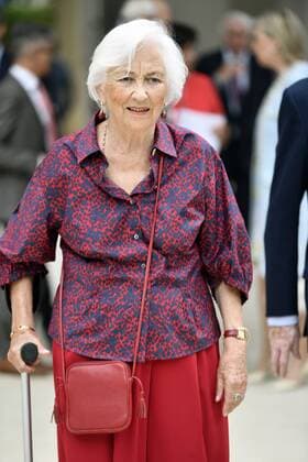 Queen Paola of Belgium pictured during a ceremony for the Queen Paola Award 2015-2016 (Koningin Paolaprijs - Prix Reine Paola) for education, at the royal castle in Laken Laeken, Brussels, Wednesday 31 May 2017. This year s themes are sciences, mathematics and technology.  ERICxLALMAND 05106939