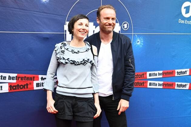 Meret Becker, Mark Waschke Premiere TATORT AMOUR FOU, vom TV Sender RBB fuer die ARD Produktion in Berlin, am 31.05.2017
