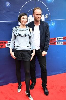 Meret Becker, Mark Waschke Premiere TATORT AMOUR FOU, vom TV Sender RBB fuer die ARD Produktion in Berlin, am 31.05.2017