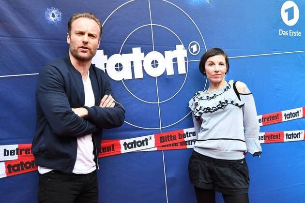 Meret Becker, Mark Waschke Premiere TATORT AMOUR FOU, vom TV Sender RBB fuer die ARD Produktion in Berlin, am 31.05.2017