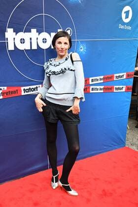 Meret Becker Premiere TATORT AMOUR FOU, vom TV Sender RBB fuer die ARD Produktion in Berlin, am 31.05.2017