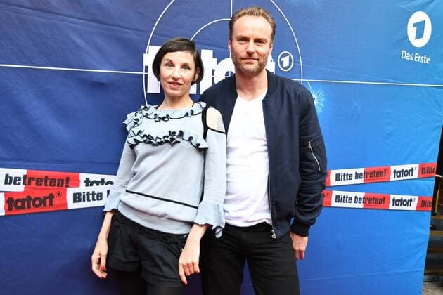 Meret Becker, Mark Waschke Premiere TATORT AMOUR FOU, vom TV Sender RBB fuer die ARD Produktion in Berlin, am 31.05.2017